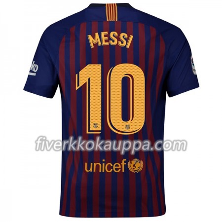 Jalkapallo Pelipaidat/Peliasut FC Barcelona Messi 10 Kotipelipaita 2018-2019 Jalkapallo Pelipaidat/Peliasut FC Barcelona Messi 10 Kotipelipaita 2018-2019